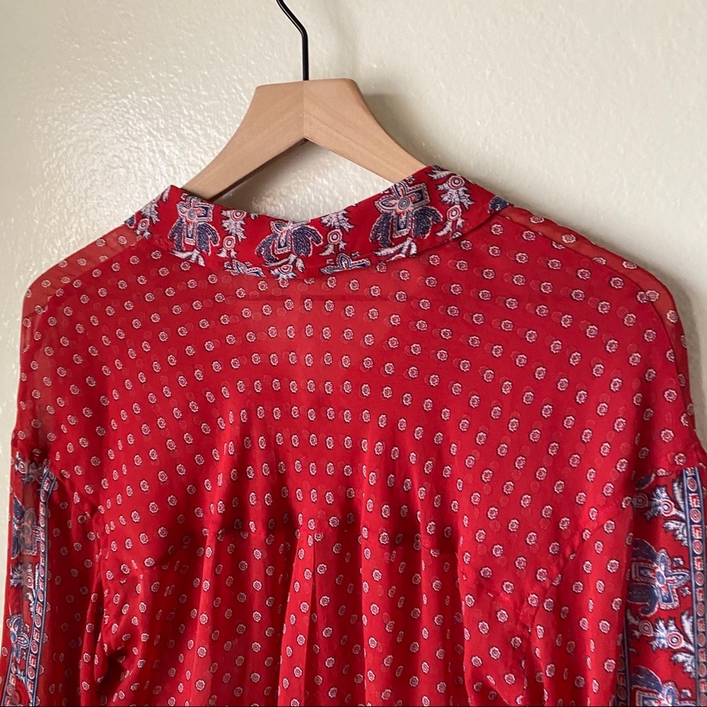 Free People | Easy Rider Blouse - Picture 7 of 8